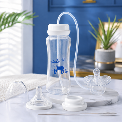 Premium Custom BPA-Free 3-in-1 Baby Bottle